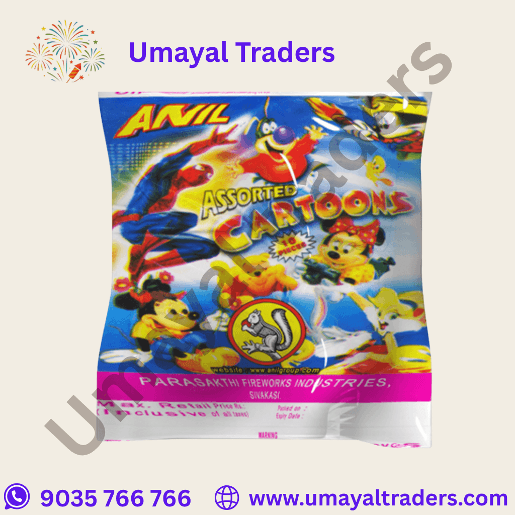 Anil Assorted Cartoons Bag