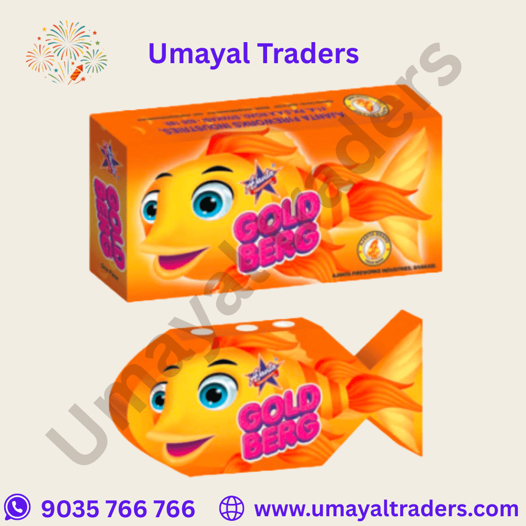 Ajanta Gold Berg(2 Steps Glittering Toy Fountain)