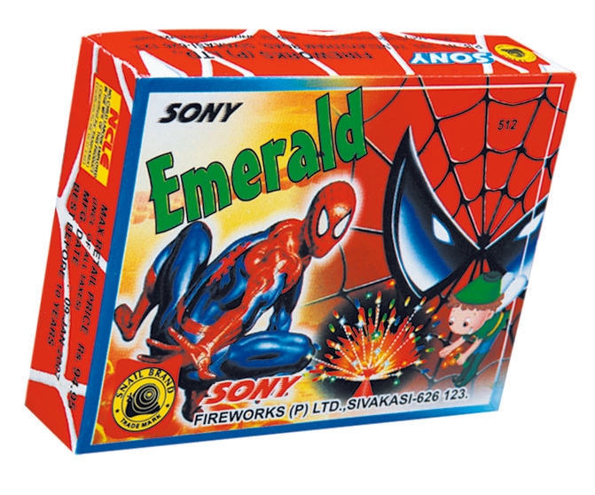 Emerald Foils (25 Piece) – Sparkle Green, Celebrate Grand | Sony Fireworks | Umayal Traders
