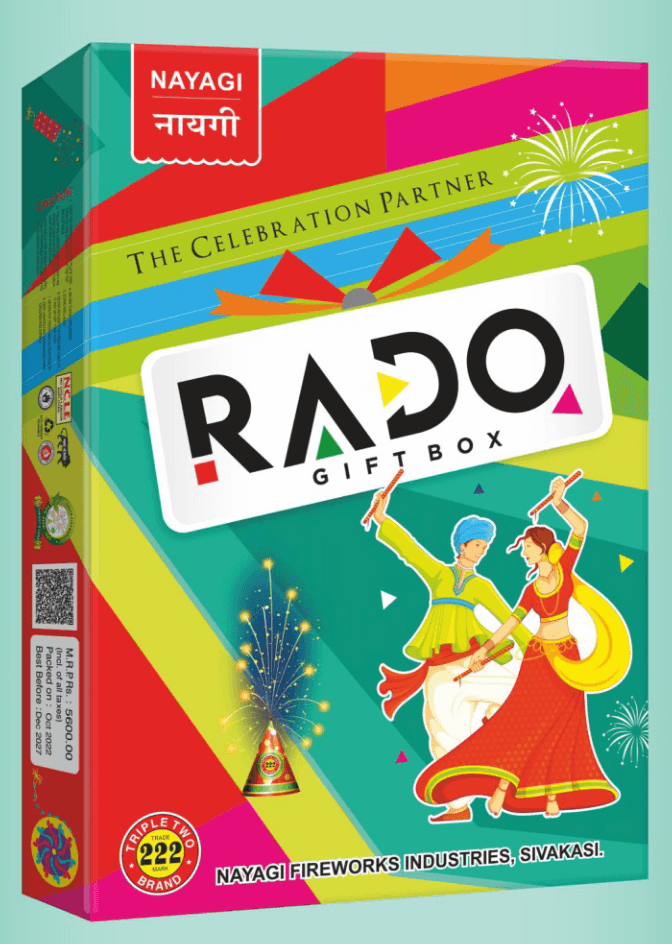 Rado Giftbox – 20 Premium Crackers By Nayagi Fireworks