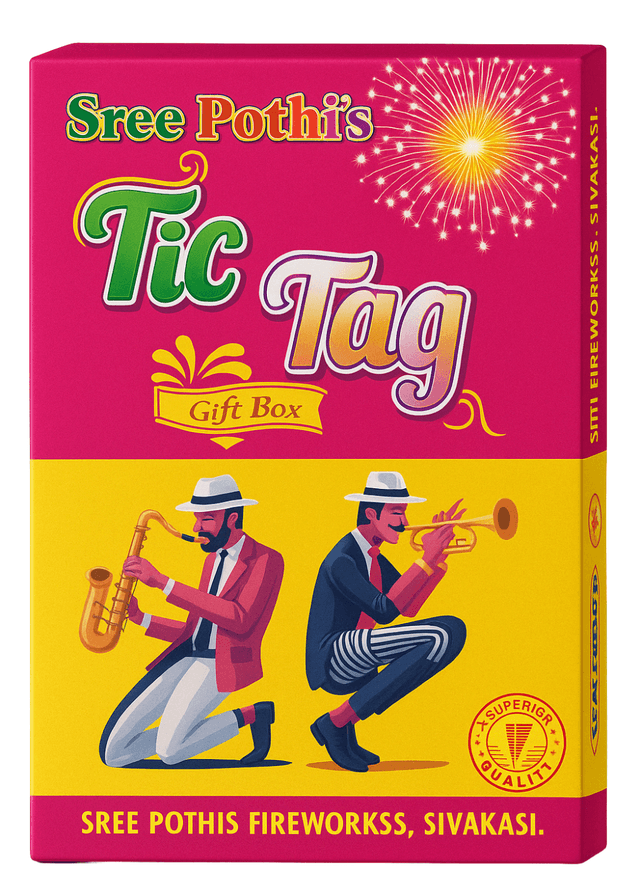 Gift Box Tic Tag