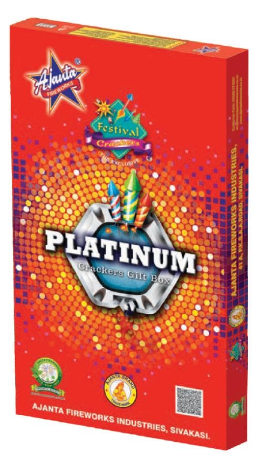 Platinum Gift Box – 35 Premium Fireworks | Ajanta Fireworks | Umayal Traders