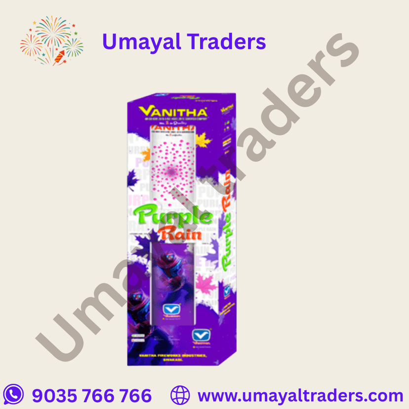 Vanitha Purple Rain Crackers