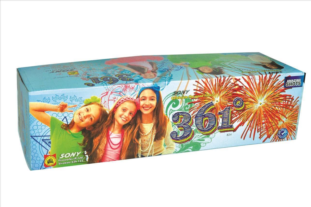 361° (30 Shot) – Full Circle Aerial Show | Sony Fireworks | Umayal Traders