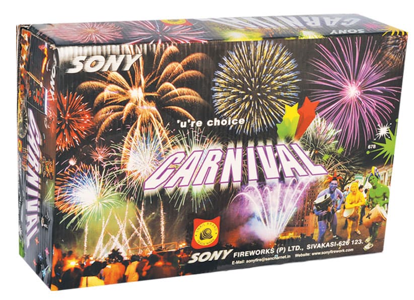 Carnival (10 Shot) – A Festival In The Sky | Sony Fireworks | Umayal Traders