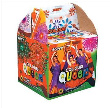 Color Queen (16 Shot) – Majestic Multi-Color Repeating Shooter | Sony Fireworks | Umayal Traders thumbnail