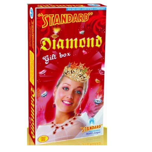 Standard Diamond Gift Box – 43 Assorted Fireworks | Complete Family Pack