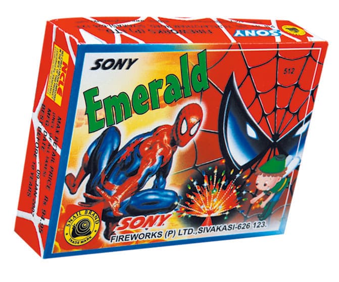 Emerald Foils (25 Piece) – Sparkle Green, Celebrate Grand | Sony Fireworks | Umayal Traders
