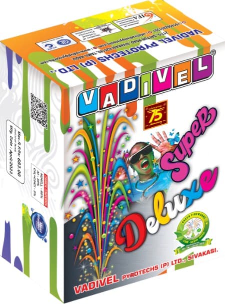 Flower Pots Super Deluxe (2 PCS/Box) | Vadivel Fireworks | Umayal Traders