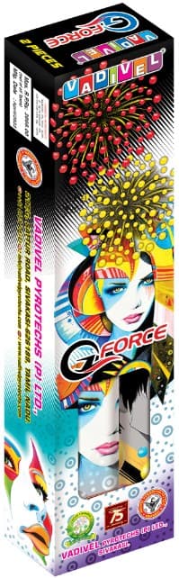 G-Force – Premium Aerial Shells 2" (Double Piece Packing)  | Vadivel Fireworks | Umayal Traders
