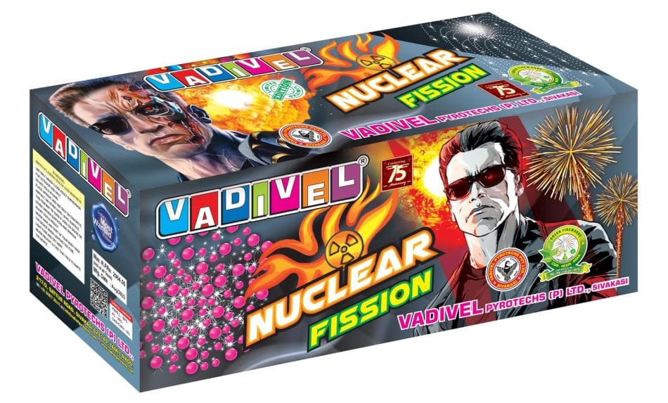 Nuclear Fission – 20mm Multi Aerial Shots | Vadivel Fireworks | Umayal Traders