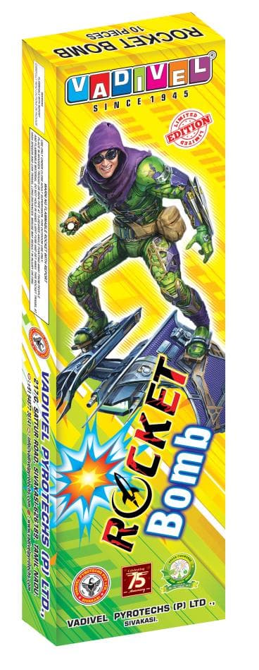 Rocket Bomb (10 PCS/BOX) | Sky-Shattering Aerial Thunder from Umayal Traders