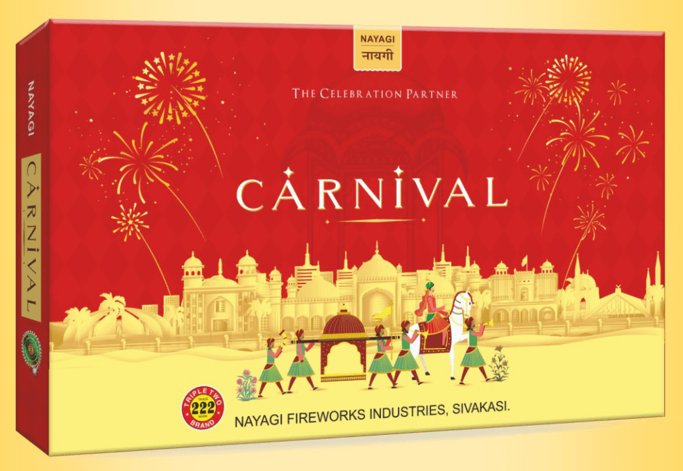 Carnival Giftbox – 40 Celebration Fireworks by Nayagi | Exclusive at Umayal Traders