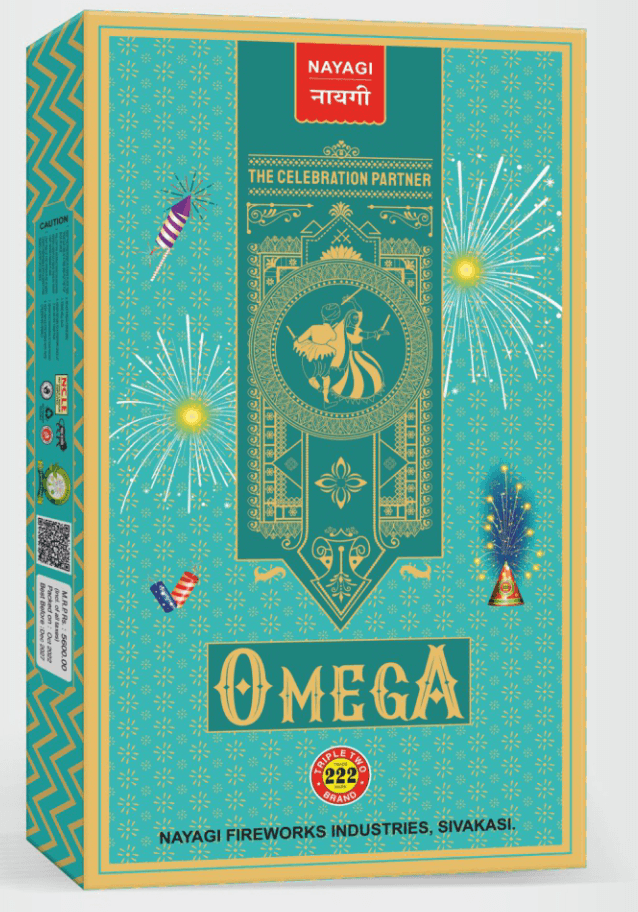 Omega Giftbox – 50 Fireworks for Grand Celebrations | Nayagi - Umayal Traders