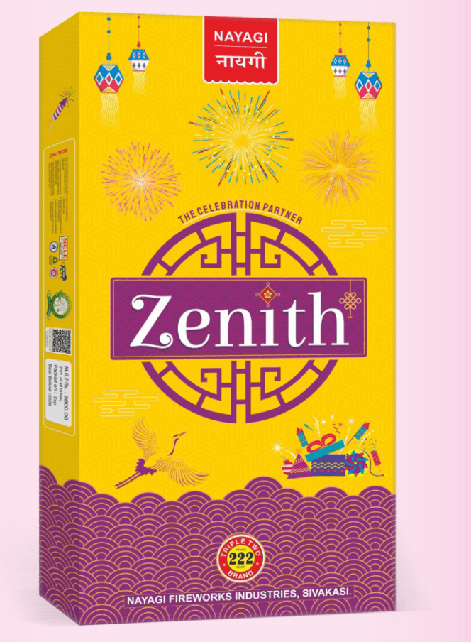 Zenith Giftbox – 50 Premium Fireworks by Nayagi | From Umayal Traders