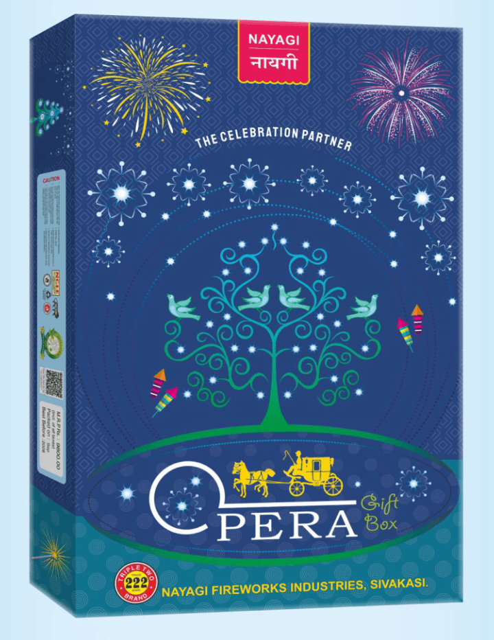 Opera Giftbox – 60 Premium Fireworks by Nayagi | Exclusively from Umayal Traders