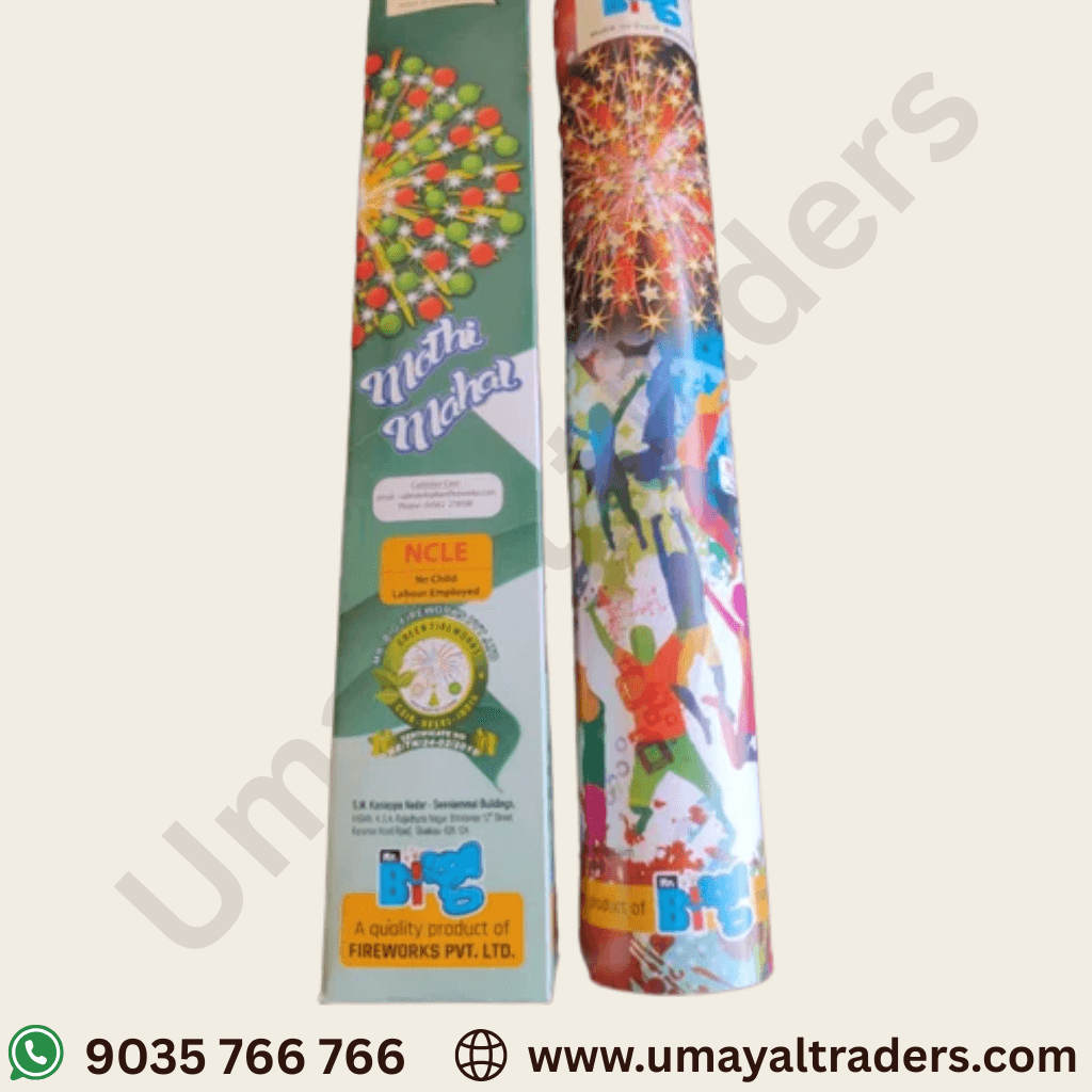 Thriller 3" Pipe 72 mm Single Pieces த்ரில்லர்