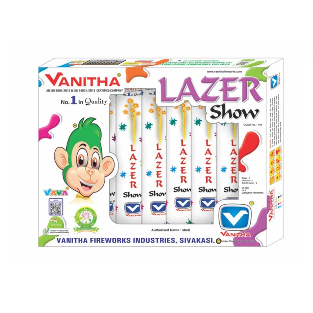 Lazer Show (6 pcs/box)