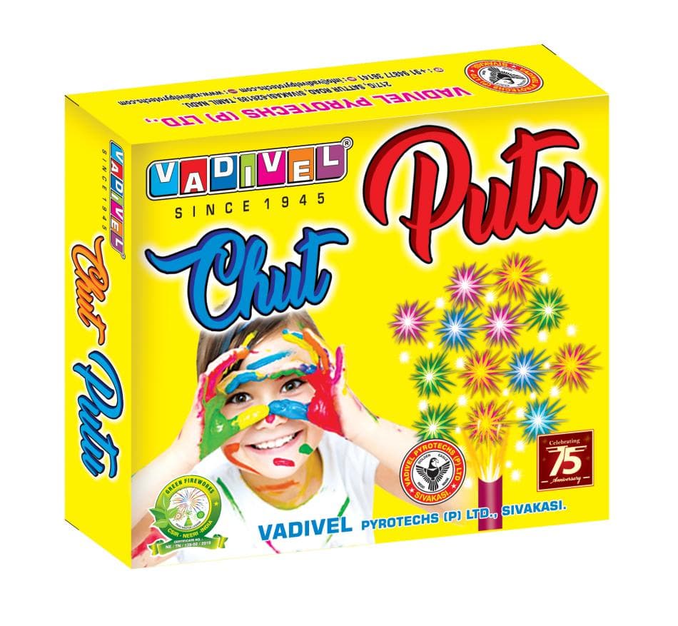Chut Putu – 10 Pcs Box | Fancy Fountain Crackers | Umayal Traders thumbnail