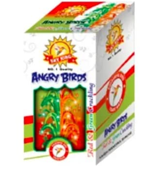 Angry Bird Red & Green (4″)