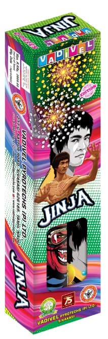 Jinja – Premium Aerial Shells (2 Pcs/Box) | Vadivel Fireworks | Umayal Traders