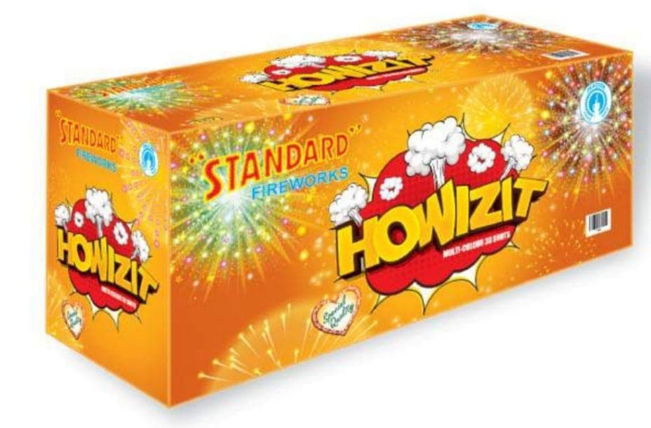 30 Shots HOWIZIT – Aerial Crackers by Standard Fireworks | Umayal Traders